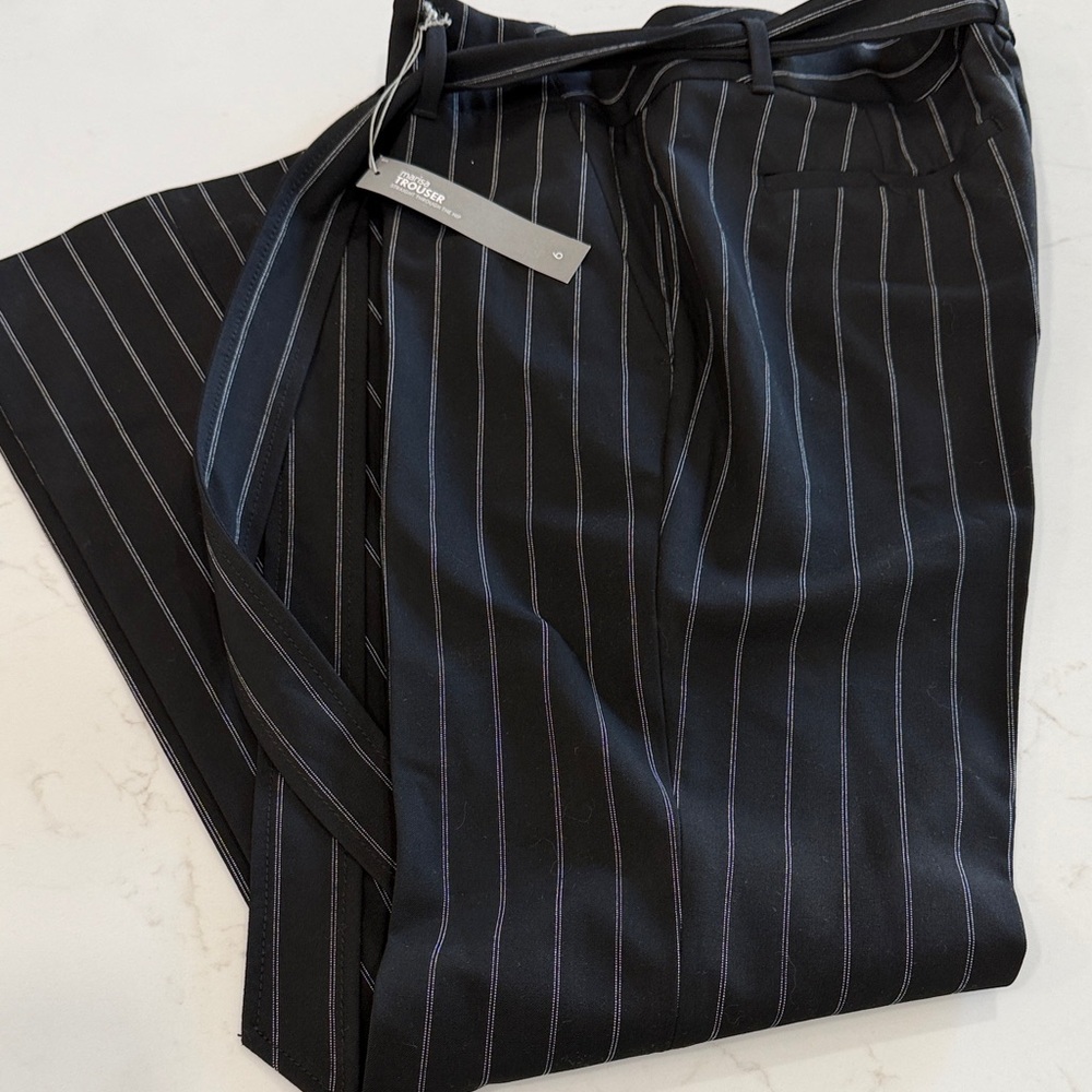 Ladies Loft black and white trousers